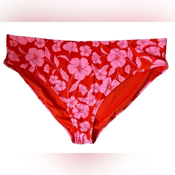 Wild Fable Floral Bikini Bottom Size 3XL Low Rise Cheeky NWT - Picture 4 of 9